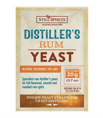 Distiller's Rum Yeast - 20 g