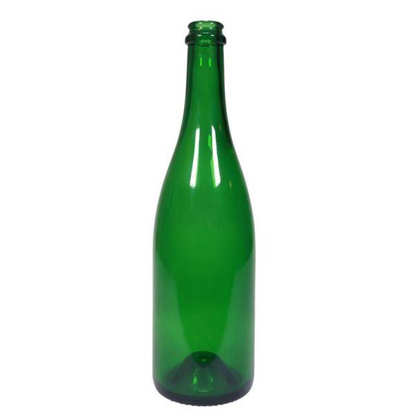 PlukSelv - Champagneflasker, Grøn - 75 cl - Du pakker selv i butikken, husk egen beholder! 